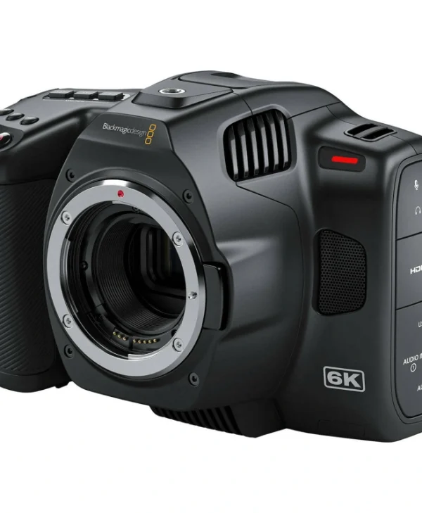 Blackmagic Design Βιντεοκάμερα Pocket Cinema 6K Pro 6K @ 50fps Αισθητήρας CMOS Αποθήκευση σε Κάρτα Μνήμης με Οθόνη Αφής 5" και HDMI BM-CINECAMPOCHDE