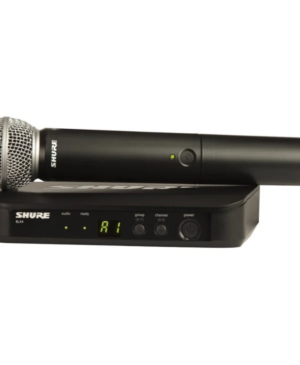 Shure BLX24/SM58 Σετ Ασύρματο Δυναμικό Μικρόφωνο Χειρός για Φωνητικά BLX24E/SM58-M17