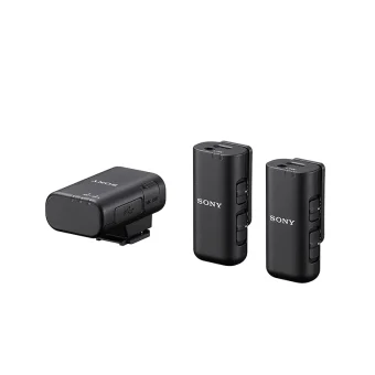 Sony ECM-W3 Σετ Ασύρματο Μικρόφωνο Πέτου, Clip On για Φωνητικά ECMW3.CE7