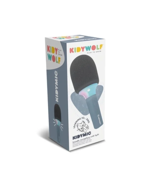 Kidywolf Μικρόφωνο Karaoke Ασύρματο KDW-181245 Μπλε 418124