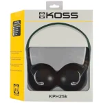 Koss KPH25 Ενσύρματα On Ear Ακουστικά Μαύρα 145184888 - Image 4