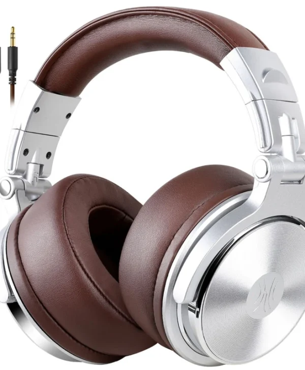OneOdio Pro 40 Ενσύρματα Over Ear Ακουστικά Ασημί A-AA09-02