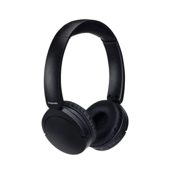 Panasonic RB-HF630BE-K Ασύρματα / Ενσύρματα On Ear Ακουστικά με 72 ώρες Λειτουργίας Μαύρα