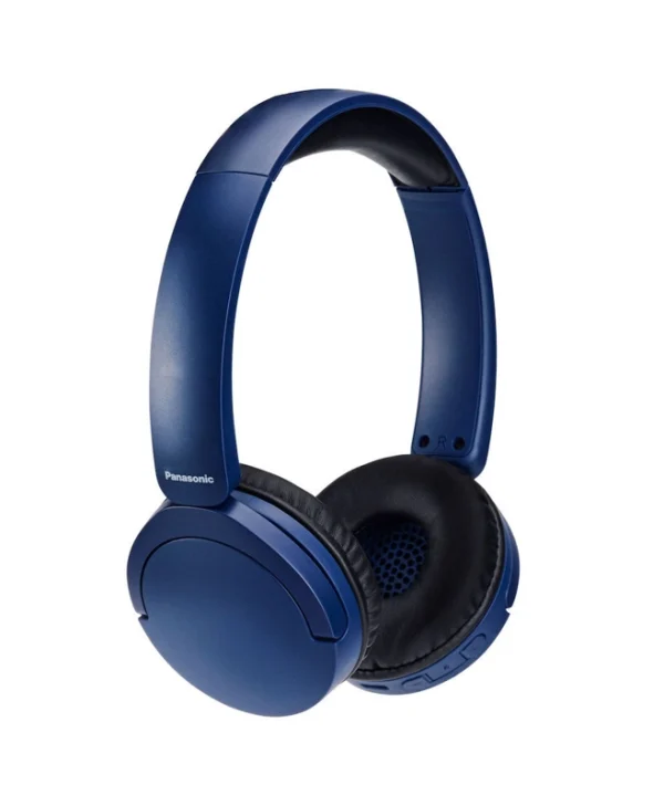 Panasonic RB-HF630BE-A Ασύρματα / Ενσύρματα On Ear Ακουστικά με 72 ώρες Λειτουργίας Navy Μπλε