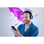 Panasonic RB-HF630BE-A Ασύρματα / Ενσύρματα On Ear Ακουστικά με 72 ώρες Λειτουργίας Navy Μπλε - Image 11