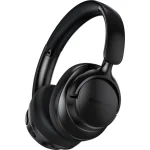 Boompods Headpods ANC+ Ασύρματα / Ενσύρματα Over Ear Ακουστικά με 55 ώρες Λειτουργίας Μαύρα HPANCB