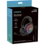 SpeedLink Conux RGB Over Ear Gaming Headset με σύνδεση 2x3.5mm / USB for Nintendo Switch / PC / PS4 / PS5 / XBOX SL-860017-BK - Image 7