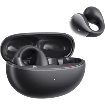 Boompods Open Ear Bluetooth Handsfree Ακουστικά με Αντοχή στον Ιδρώτα και Θήκη Φόρτισης Μαύρα BCPBLK
