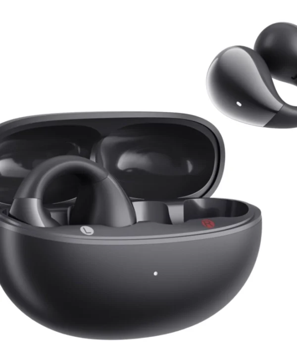 Boompods Open Ear Bluetooth Handsfree Ακουστικά με Αντοχή στον Ιδρώτα και Θήκη Φόρτισης Μαύρα BCPBLK