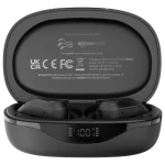 Boompods Sportpods Ocean In-ear Bluetooth Handsfree Ακουστικά με Θήκη Φόρτισης Μαύρα SPOBLK - Image 3
