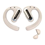 OneOdio OpenRock Prο In-ear Bluetooth Handsfree Ακουστικά με Αντοχή στον Ιδρώτα και Θήκη Φόρτισης Μπεζ A-BB01-21 - Image 5