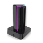 Nintendo Βάση για 1 χειριστήριο Switch 2 Μαύρη R2GNSW24IN2CHARGERLED - Image 4
