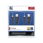 SpeedLink STREAM Play & Charge Cable Set Καλώδιο για PS4 σε Μαύρο χρώμα SL-450104-BK - Image 2