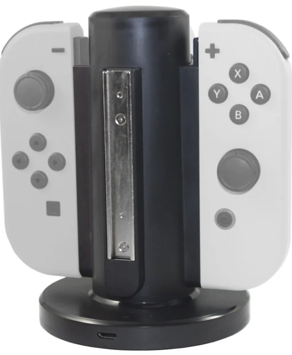 ready2gaming Βάση Φόρτισης για 4 χειριστήρια Switch Μαύρη R2GNSW4IN1CHA