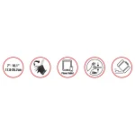 Reflecta Tabula Travel T Βάση Tablet Γραφείου έως 10.1" σε Μαύρο χρώμα 23234 - Image 4