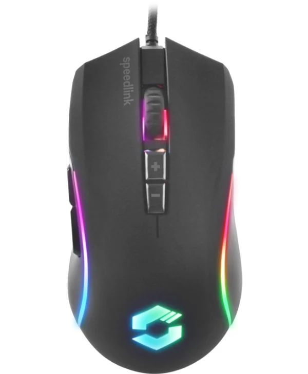 SpeedLink Zavos RGB Gaming Ποντίκι 6400 DPI Μαύρο SL-680022-RRBK