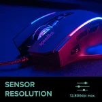 SpeedLink Decus NX RGB Gaming Ποντίκι 12800 DPI Μαύρο SL-680024-RRBK - Image 5