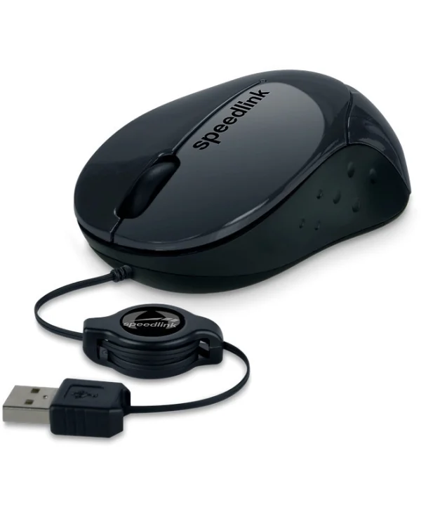SpeedLink Beenie Ενσύρματο Ποντίκι Μαύρο SL-610012-BK