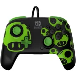 PDP Rematch 1-Up Ενσύρματο Gamepad για Switch Glow In The Dark 500-134-GID