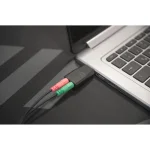 SpeedLink Εξωτερική USB-C Κάρτα Ήχου SL-880501-BK - Image 4