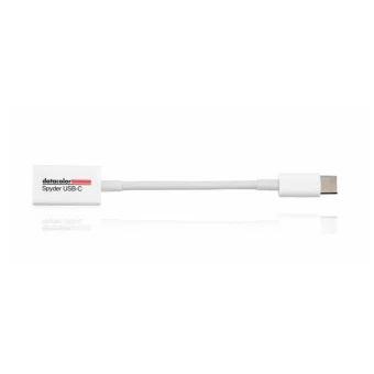 Datacolor Spyder Μετατροπέας USB-C male σε USB-A female Λευκό 1τμχ SUSBC100