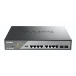 D-Link DSS-200G-10MPP/E Managed L2 PoE+ Switch με 8 Θύρες Ethernet και 2 SFP Θύρες - Image 4