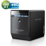 Fantec QB-35U31 Θήκη για 4 Σκληρούς Δίσκους 2.5" / 3.5" SATA III με σύνδεση USB3.1 1971 - Image 2