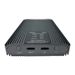 LC-Power Θήκη για 2 Σκληρούς Δίσκους M.2 PCI Express / SATA III με σύνδεση USB 3.2 σε Γκρι χρώμα LC-DOCK-C-M2 - Image 3