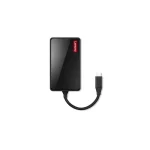 Lenovo 100 USB-C Docking Station με HDMI 4K PD και σύνδεση 2 Οθονών Μαύρο GX91M73945 - Image 2