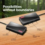 Lenovo 100 USB-C Docking Station με HDMI 4K PD και σύνδεση 2 Οθονών Μαύρο GX91M73945 - Image 6