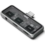 Αντάπτορας Satechi Mobile Xr Hub Audio Γυαλιά Ar Xr Type-c Male 1 X Type-c 100w 1 X Type-c 10gbps 4k@60hz 1 X 3.5mm Aux Jack Space Grey St-hxrajm O810086361991
