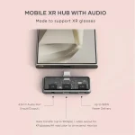 Αντάπτορας Satechi Mobile Xr Hub Audio Γυαλιά Ar Xr Type-c Male 1 X Type-c 100w 1 X Type-c 10gbps 4k@60hz 1 X 3.5mm Aux Jack Space Grey St-hxrajm O810086361991 - Image 12