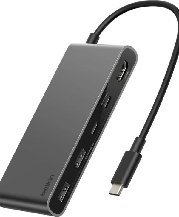 Belkin Connect USB-C Docking Station με HDMI Γκρι AVC023HQSGY
