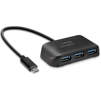 Speed Hub 3 Θυρών USB 3.1 με σύνδεση USB-C SL-140203-BK