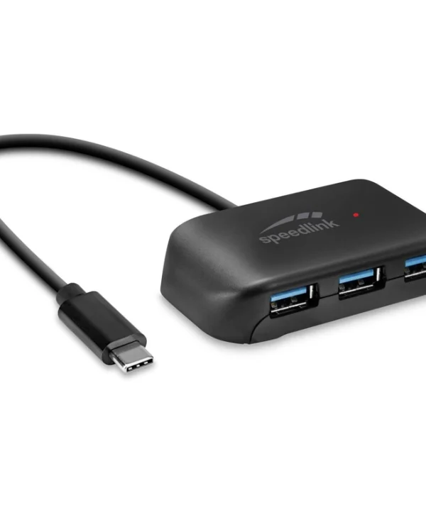 Speed Hub 3 Θυρών USB 3.1 με σύνδεση USB-C SL-140203-BK
