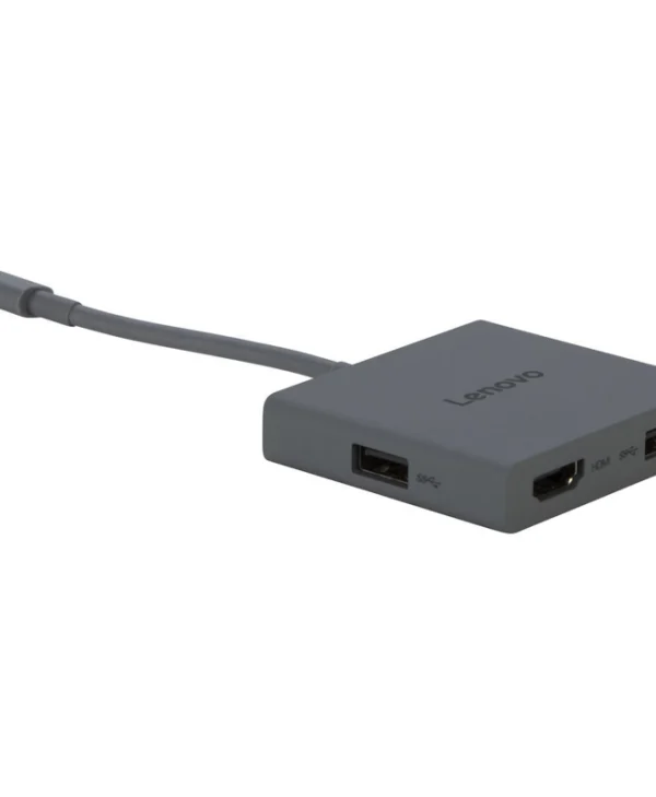 Lenovo 4 in 1 hub Gen2 USB-C Docking Station με HDMI 4K Γκρι GX91R64790