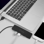 Fantec Hub 4 Θυρών USB 3.0 με σύνδεση USB-C / USB-A 2569 - Image 2