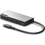 Alogic Hub 4 Θυρών USB 3.0 με σύνδεση USB-C Γκρι UCFUUA-SGR