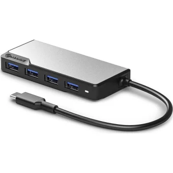 Alogic Hub 4 Θυρών USB 3.0 με σύνδεση USB-C Γκρι UCFUUA-SGR