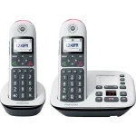 Motorola CD5012 Ασύρματο Τηλέφωνο Duo Λευκό G31000X18W2AWE - Image 2