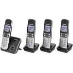 Panasonic KX-TG6824 Ασύρματο Τηλέφωνο Quad Μαύρο KX-TG6824GB - Image 3