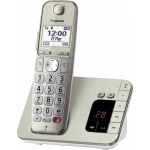 Panasonic KX-TGE260 Ασύρματο Τηλέφωνο Champagne KX-TGE260GN - Image 2
