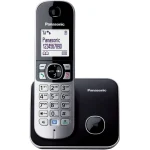 Panasonic KX-TG6811 Ασύρματο Τηλέφωνο με Ελληνικό Μενού Μαύρο KX-TG6811GB
