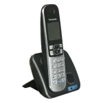 Panasonic KX-TG6811 Ασύρματο Τηλέφωνο με Ελληνικό Μενού Μαύρο KX-TG6811GB - Image 4