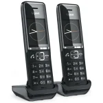 Gigaset Comfort 550HX Ασύρματο Τηλέφωνο Duo με Ελληνικό Μενού Μαύρο L36852-H3051-B104 - Image 4