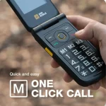 AGM M8 Flip Dual SIM Ανθεκτικό Κινητό με Μεγάλα Κουμπιά Μαύρο AGM_M8_EU001B - Image 10