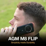 AGM M8 Flip Dual SIM Ανθεκτικό Κινητό με Μεγάλα Κουμπιά Μαύρο AGM_M8_EU001B - Image 29