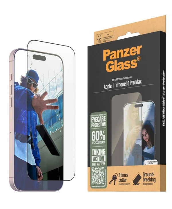 PanzerGlass Tempered Glass (iPhone 17 Pro Max / iPhone 16 Pro Max) 2868