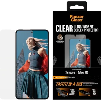 PanzerGlass Ultra-wide Fit Tempered Glass (Galaxy S26) PG17676