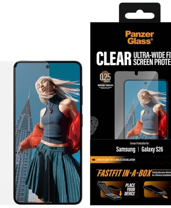 PanzerGlass Ultra-wide Fit Tempered Glass (Galaxy S26) PG17676